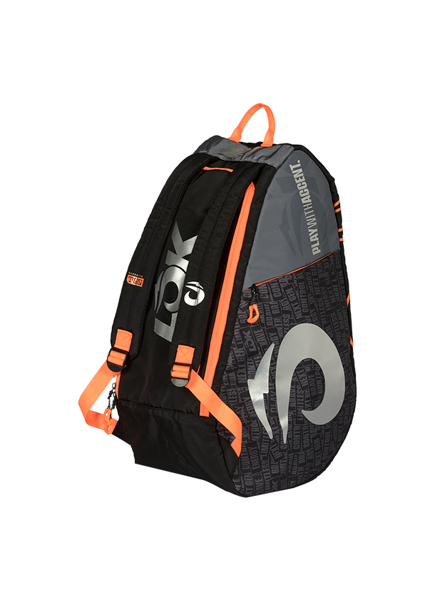 LÕK gen 2 negro y naranja